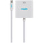 Maplin Mini DisplayPort to VGA Female Adapter - White, 23cm - maplin.co.uk