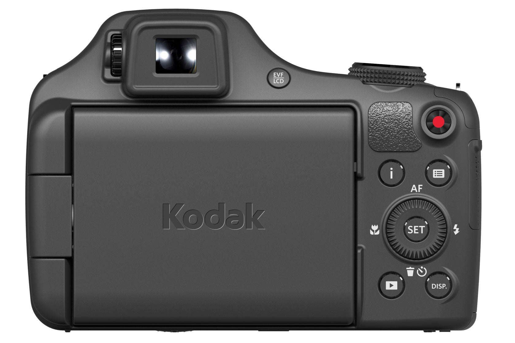 Kodak PIXPRO AZ652 20MP 65x Zoom Bridge Camera - Black - maplin.co.uk