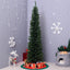 HOMCOM 1.8m Artificial Christmas Pine Tree with Plastic Stand - maplin.co.uk