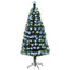HOMCOM 4ft Pre-Lit LED Artificial Christmas Tree with Star Topper - maplin.co.uk
