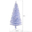 HOMCOM 5ft Pre-Lit Fibre Optic LED Artificial Christmas Tree - maplin.co.uk